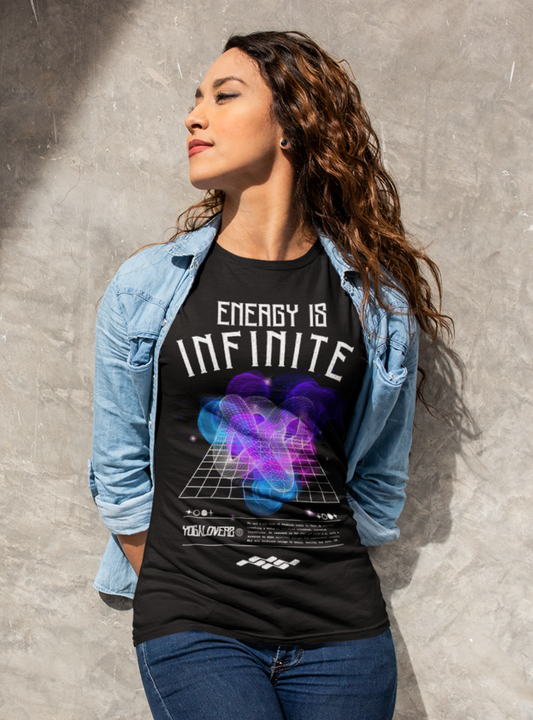 Infinite Energy | Premium Organic Ladies T-Shirt
