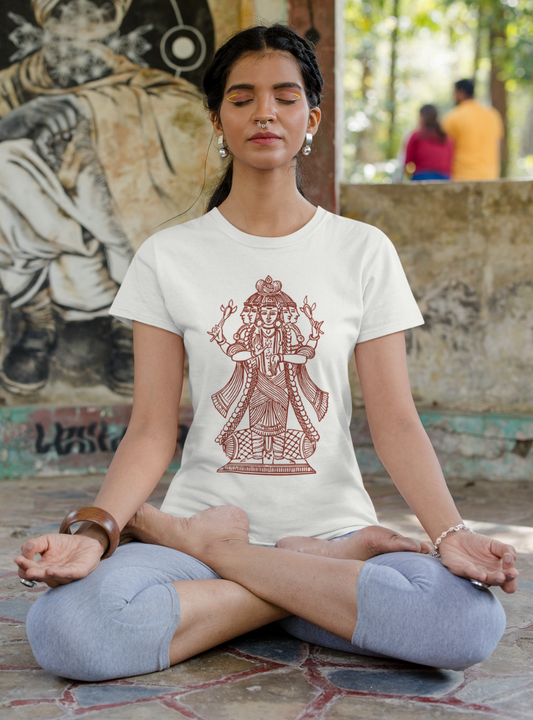 Brahma's Blessings | Premium Organic Ladies T-Shirt