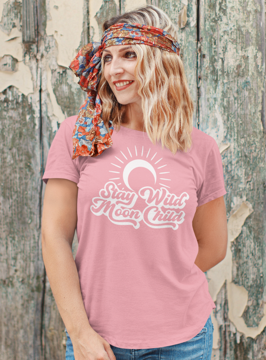 Stay Wild | Premium Organic Ladies T-Shirt
