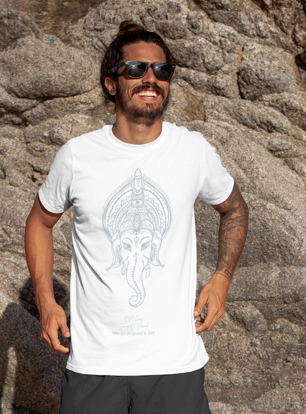 Ganesh Mantra | Premium organic men's t-shirt
