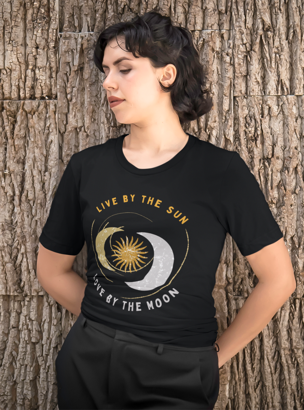 Live By The Sun | Premium Organic Ladies T-Shirt