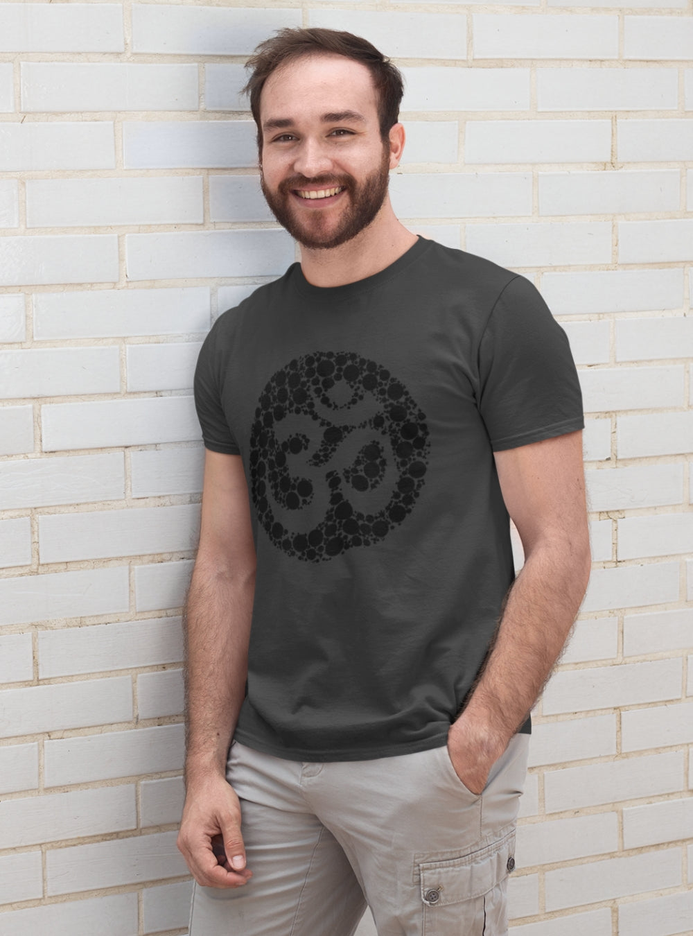 Om Black Pearls | Premium organic men's t-shirt