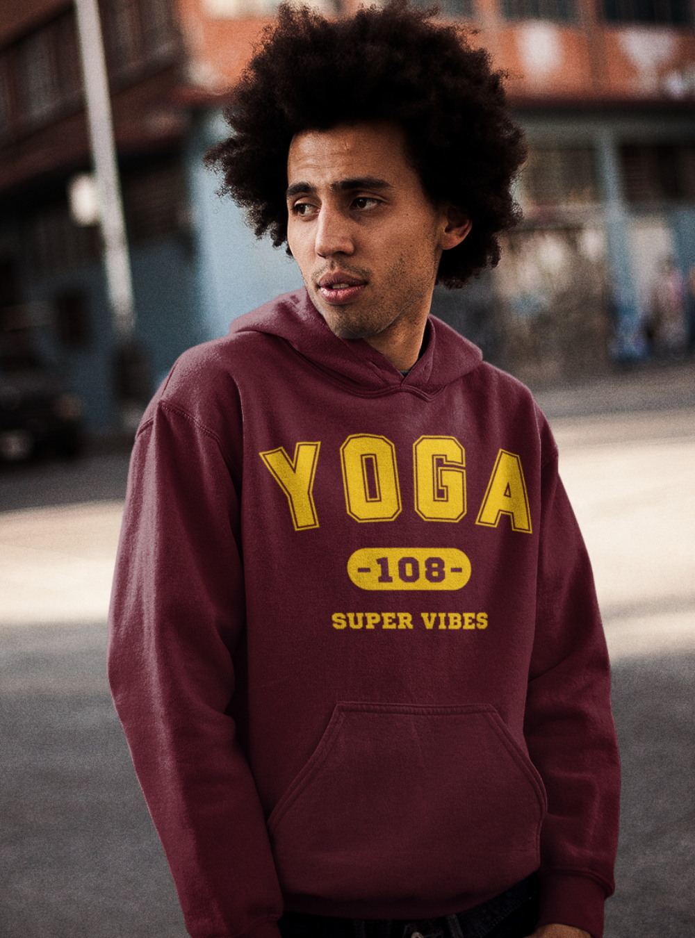 Yoga Super Vibes | Premium Organic Unisex Hoodie