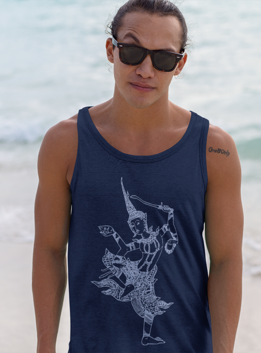 Bali Shiva | Premium Cotton Mens Tank Top