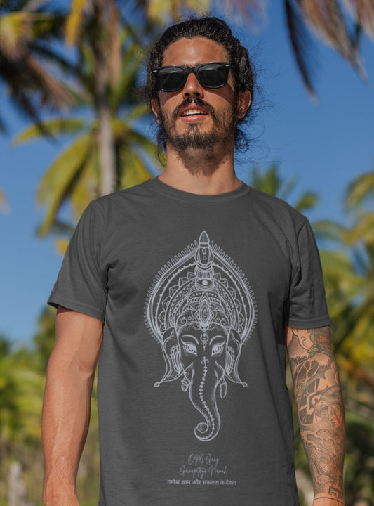 Ganesh Mantra | Premium Organic Mens T-Shirt