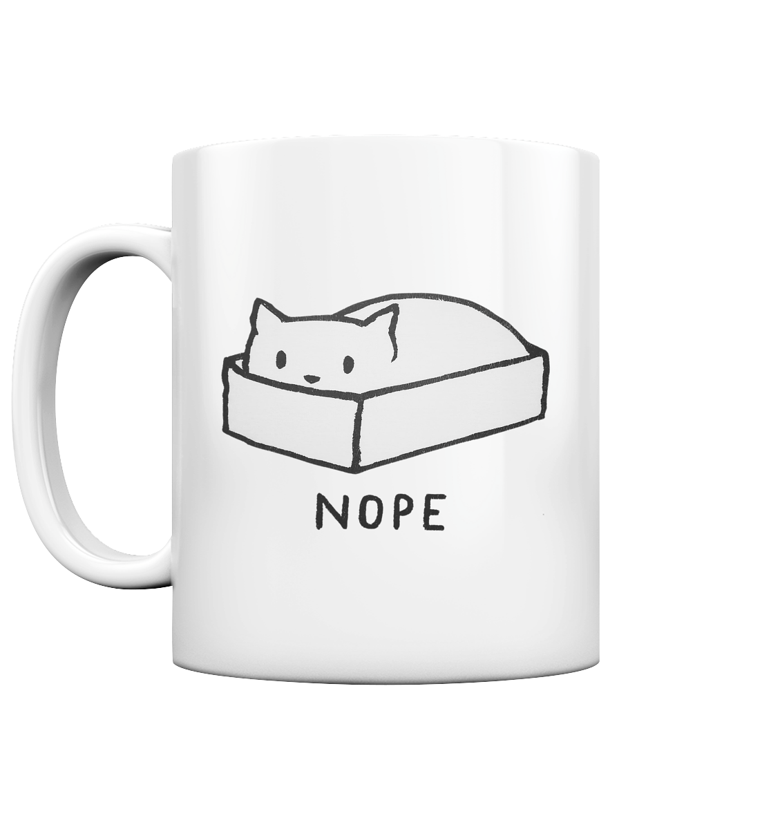 Nope | Keramik Tasse - glossy