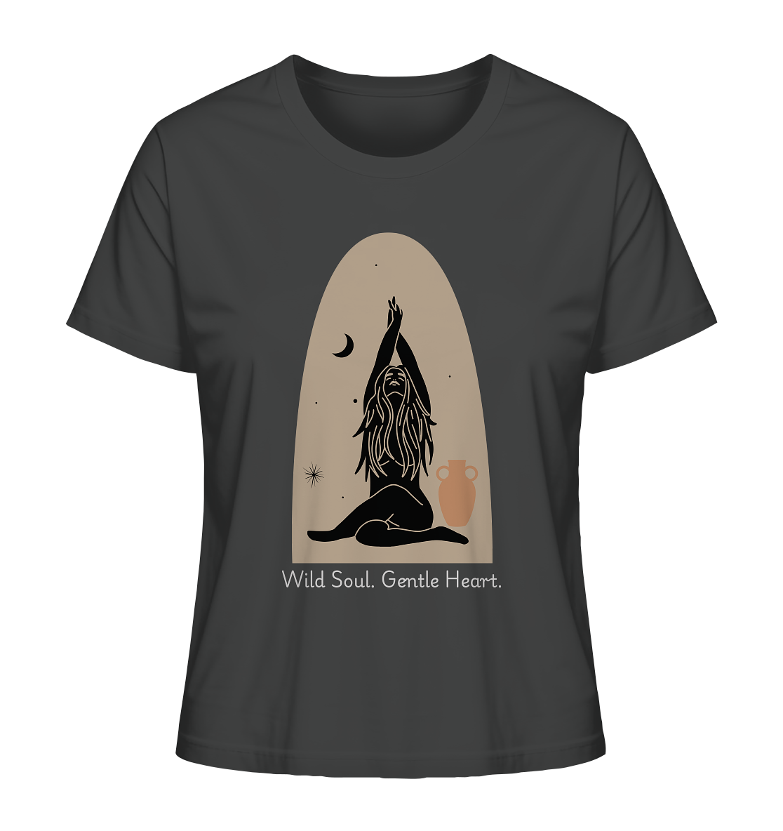 Wild Soul. Gentle Heart. | Premium Organic Ladies T-Shirt