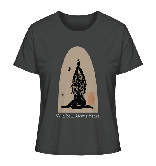 Wild Soul. Gentle Heart. | Premium Organic Ladies T-Shirt