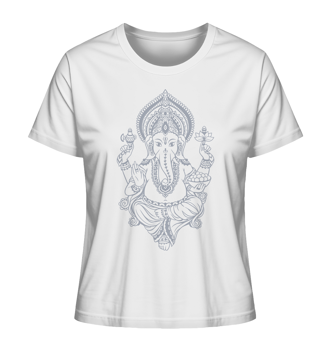 Ganesha's Blessings | Premium organic ladies t-shirt