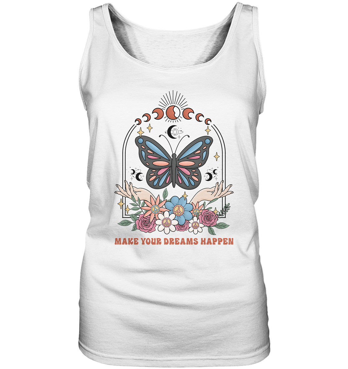 Dreams Happen | Premium Cotton Ladies Tank Top