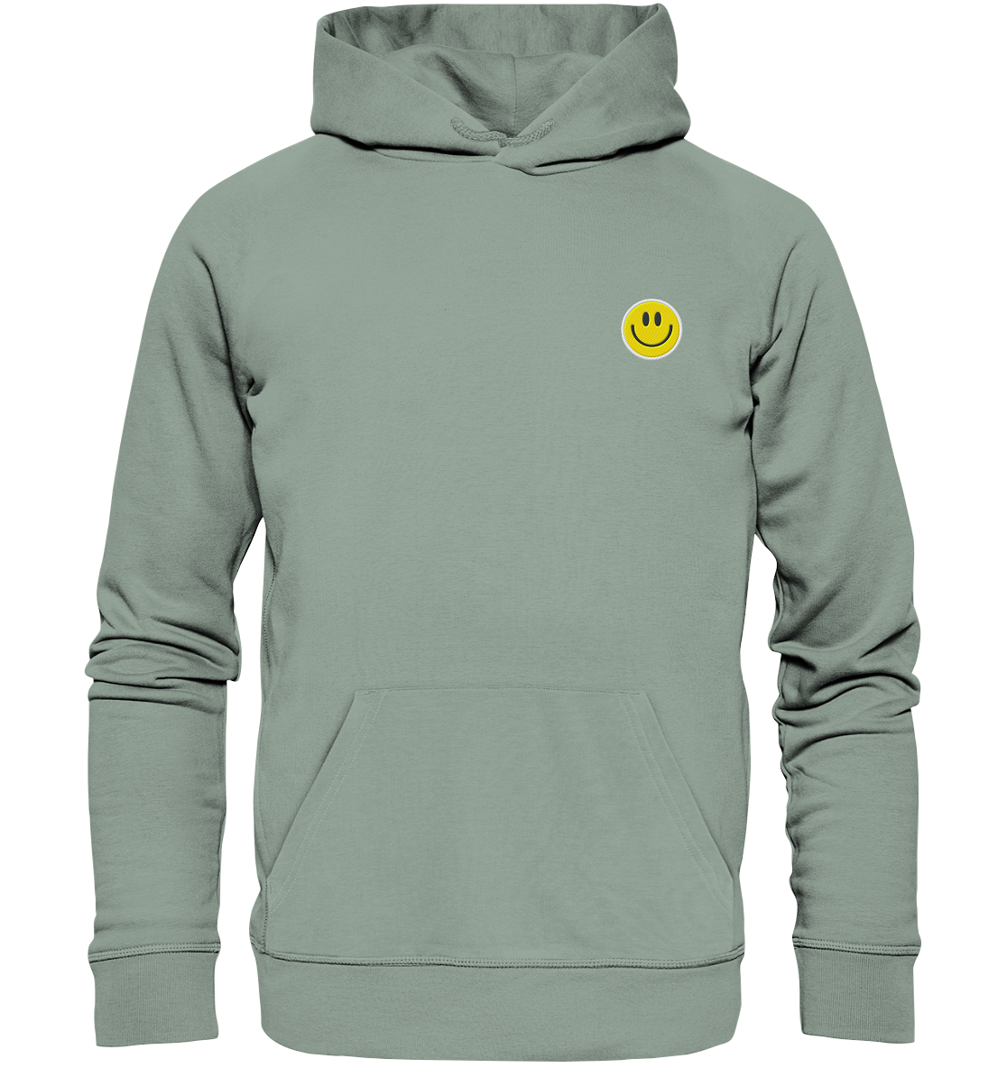Be Happy | Premium Organic Unisex Hoodie (Stick)
