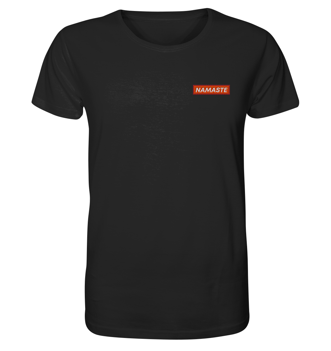 Namaste | Premium Organic Mens T-Shirt (Embroidered)