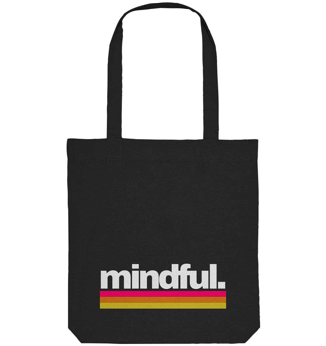 Mindful. | Organic Canvas Tote Bag