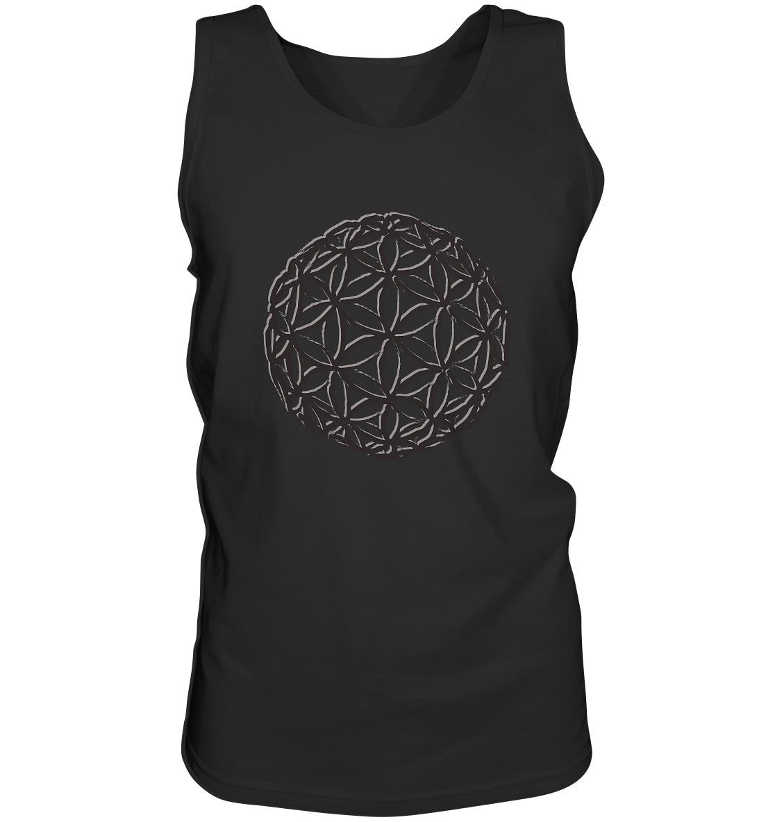 Flower Of Life - Blk Edt | Premium Cotton Tank Top