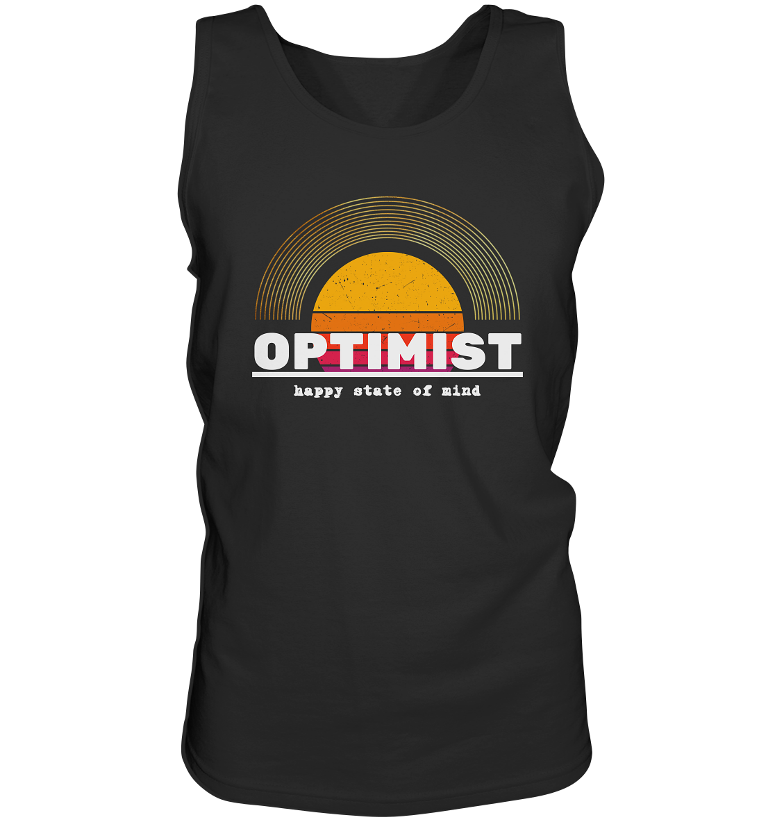 optimist | Premium Cotton Mens Tank Top