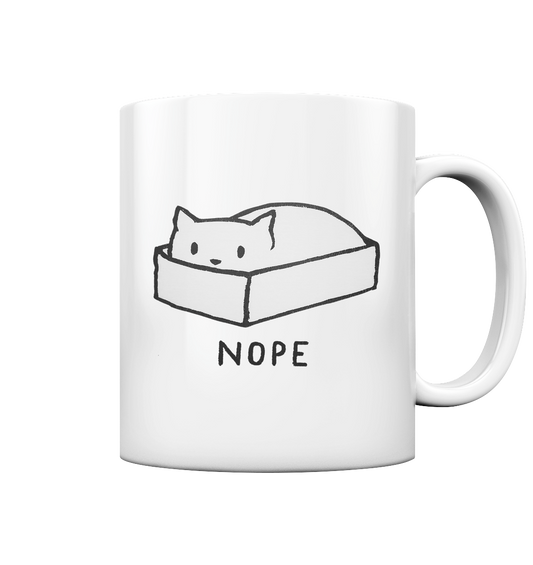 Nope | Keramik Tasse - glossy