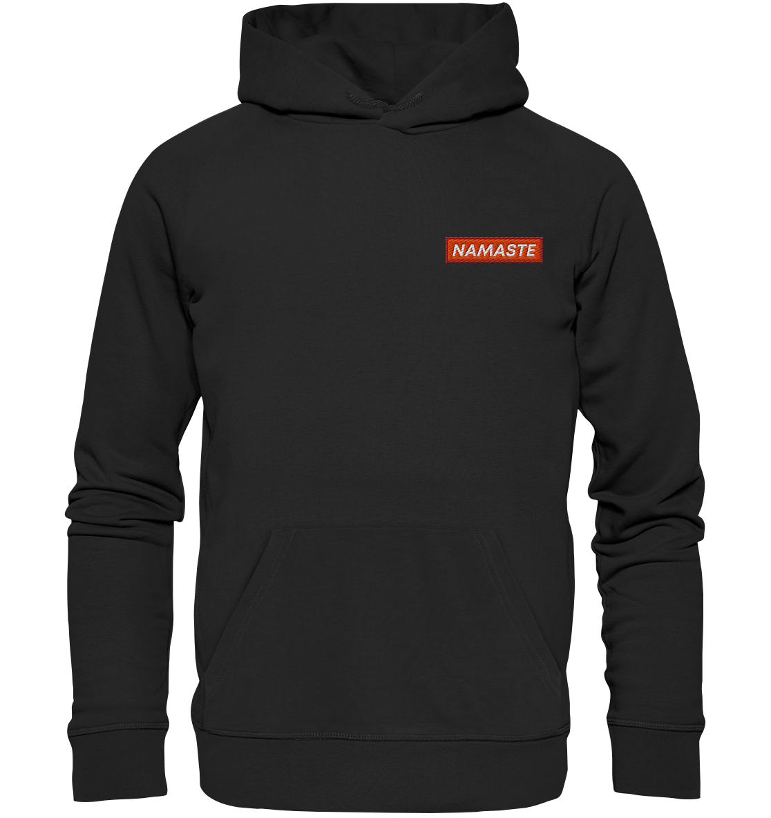 Namaste | Premium Organic Hoodie (Embroidered)