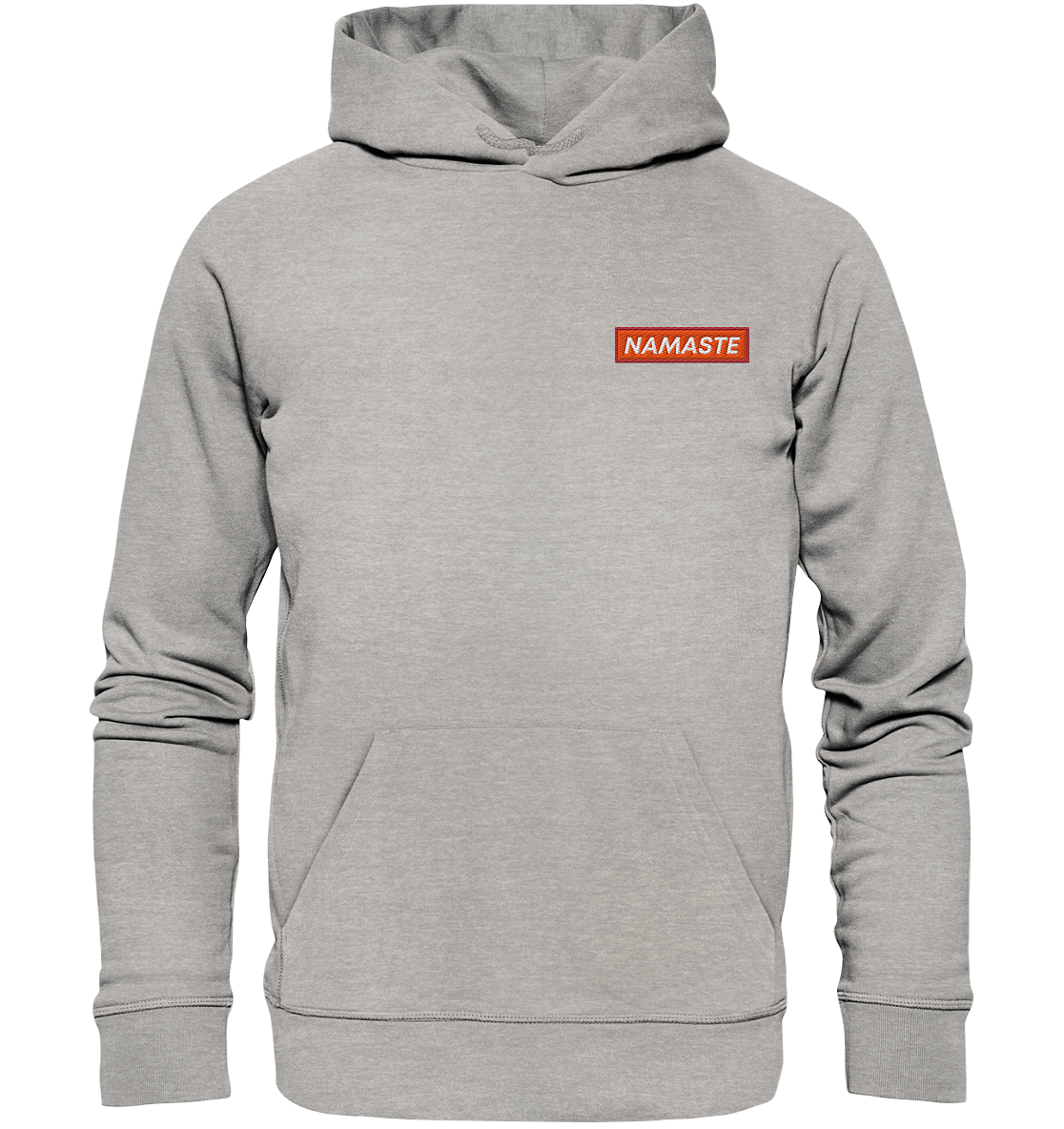 Namaste | Premium Organic Hoodie (Embroidered)