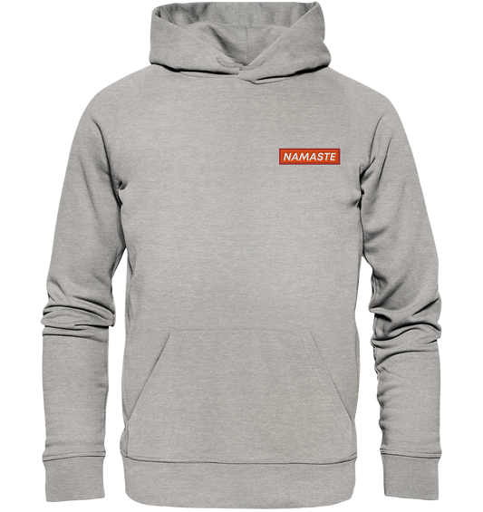 Namaste | Premium Organic Unisex Hoodie (Stick)