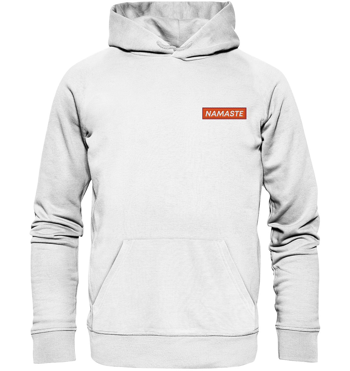 Namaste | Premium Organic Hoodie (Embroidered)