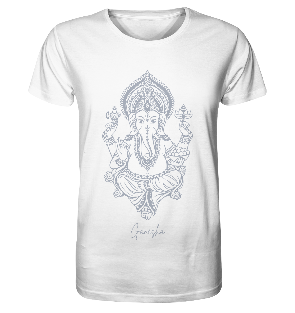 Ganesha's Blessings | Premium Organic Mens T-Shirt