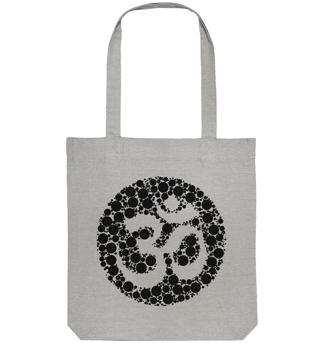 Om Black Pearls | Premium Organic Tote Bag