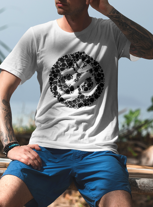 Om Black Pearls | Premium Organic Mens T-Shirt