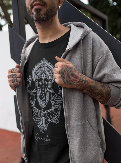 Ganesha's Blessings | Premium Organic Men's T-Shirt