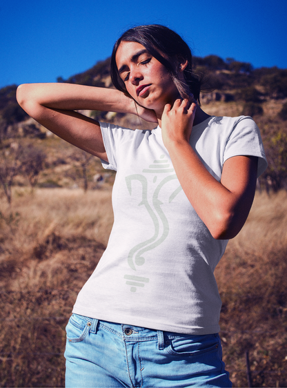 Simple Ganesha | Premium Organic Ladies T-Shirt