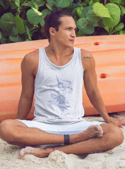 Bali Shiva | Premium Cotton Mens Tank Top