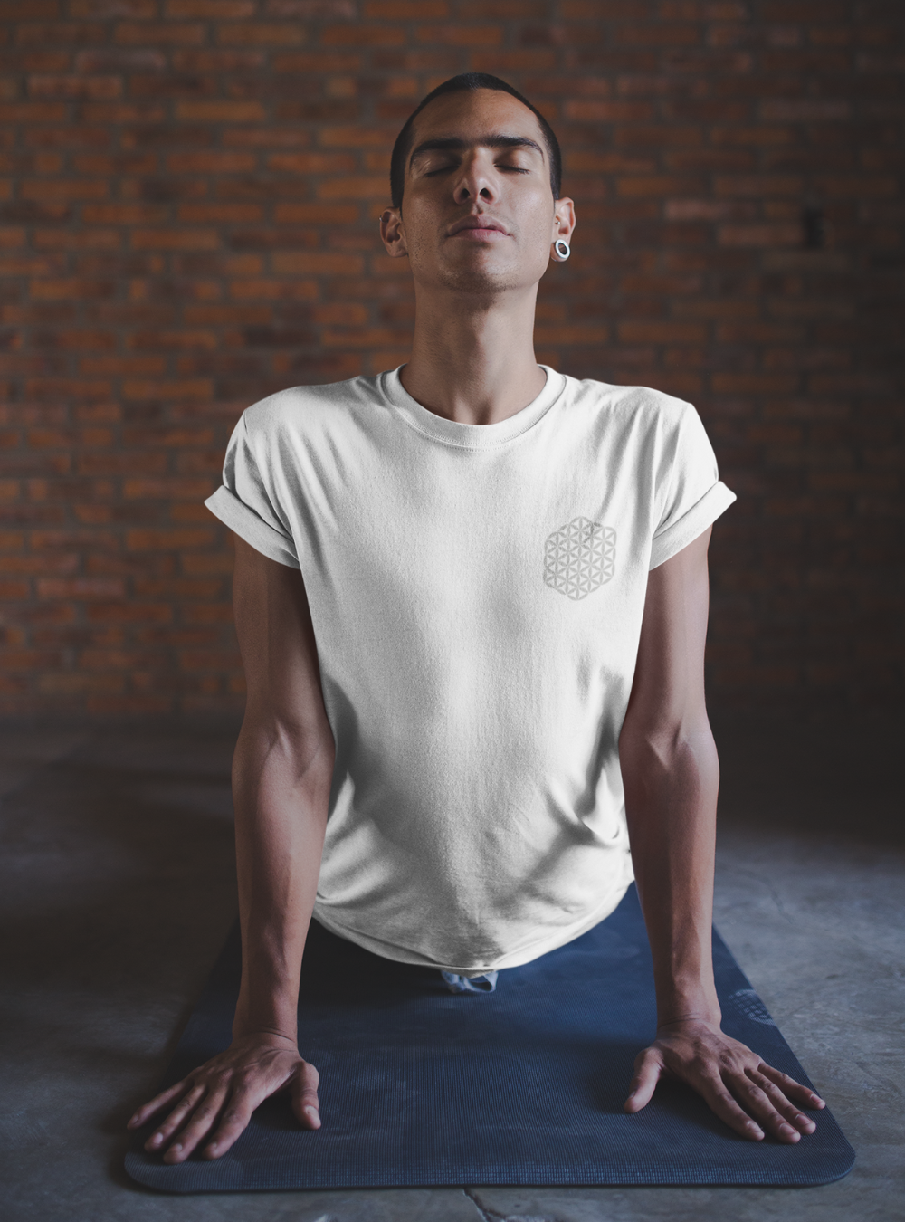 Flower Of Life | Premium Organic Mens T-Shirt