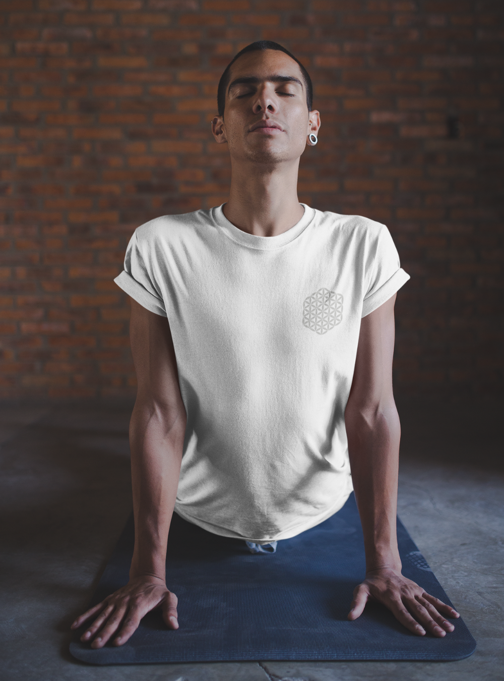 Flower Of Life | Premium Organic Men's T-Shirt