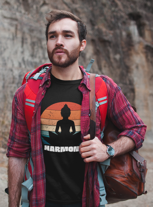 Buddha's Harmony | Premium Organic Mens T-Shirt