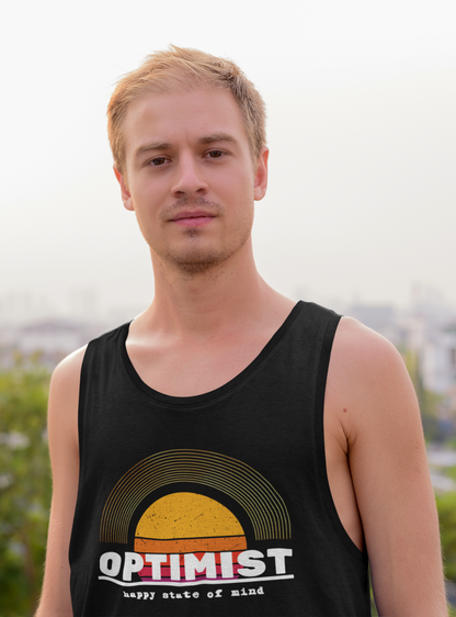 Optimist | Premium Cotton Mens Tank Top