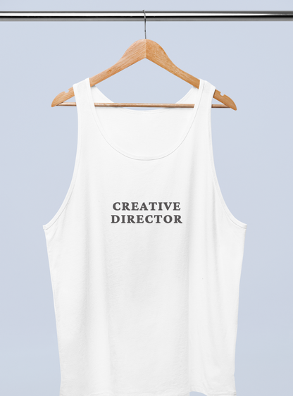 Creative Director | Premium Cotton Mens Tank Top