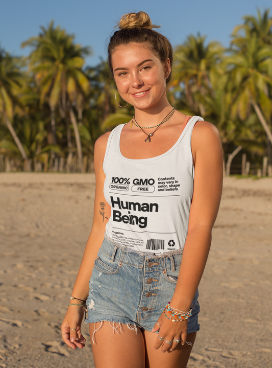 Human Being | Premium Organic Ladies Tank Top