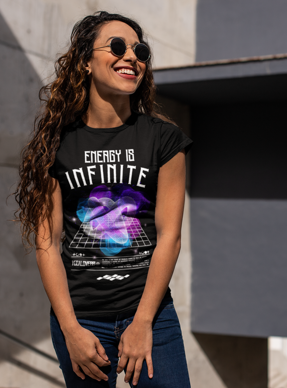 Infinite Energy | Premium Organic Ladies T-Shirt