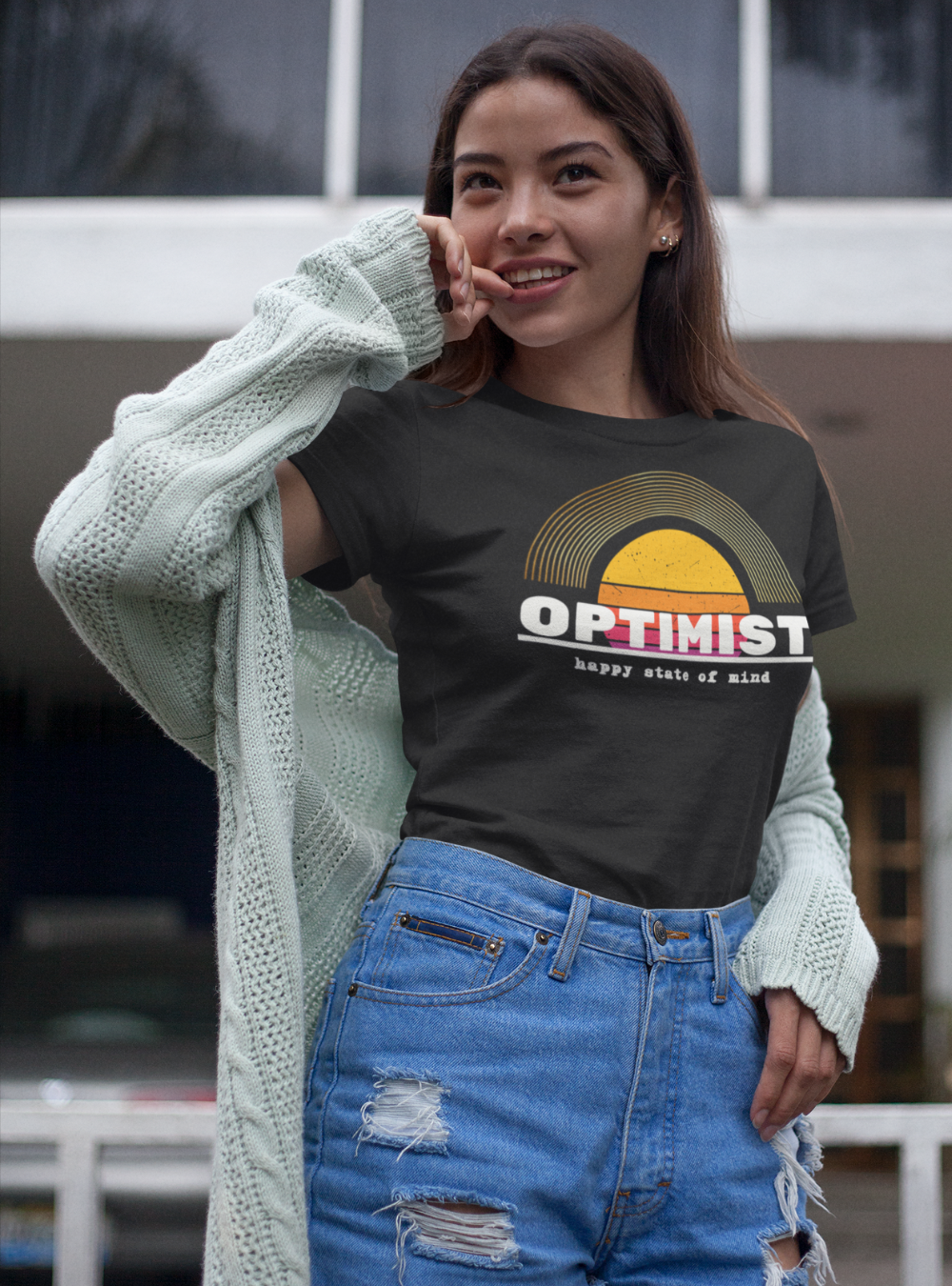 Optimist | Premium Organic Ladies T-Shirt
