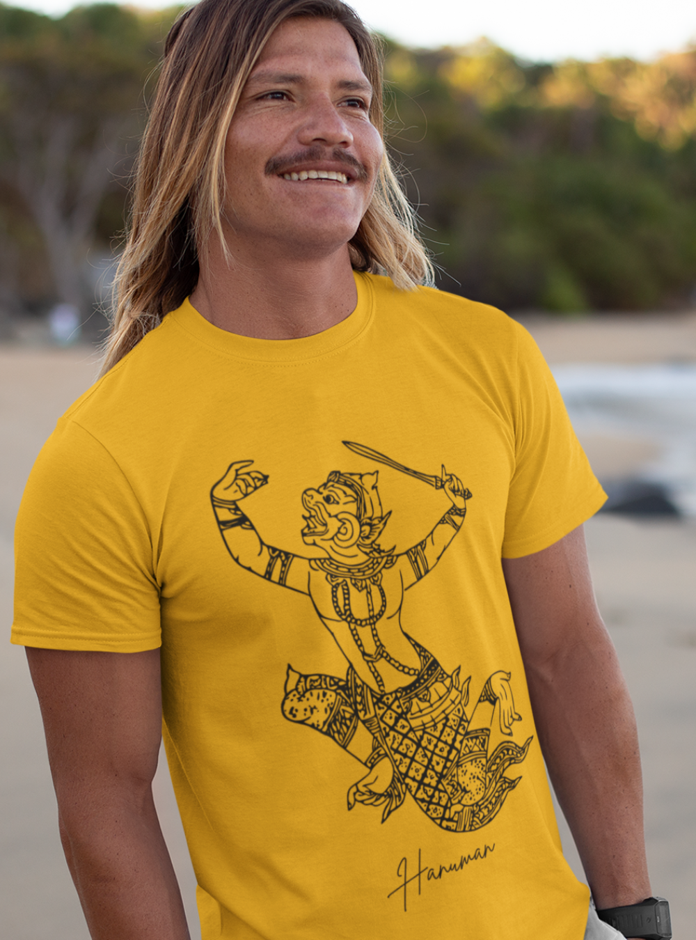 Bali Hanuman | Premium organic men's t-shirt