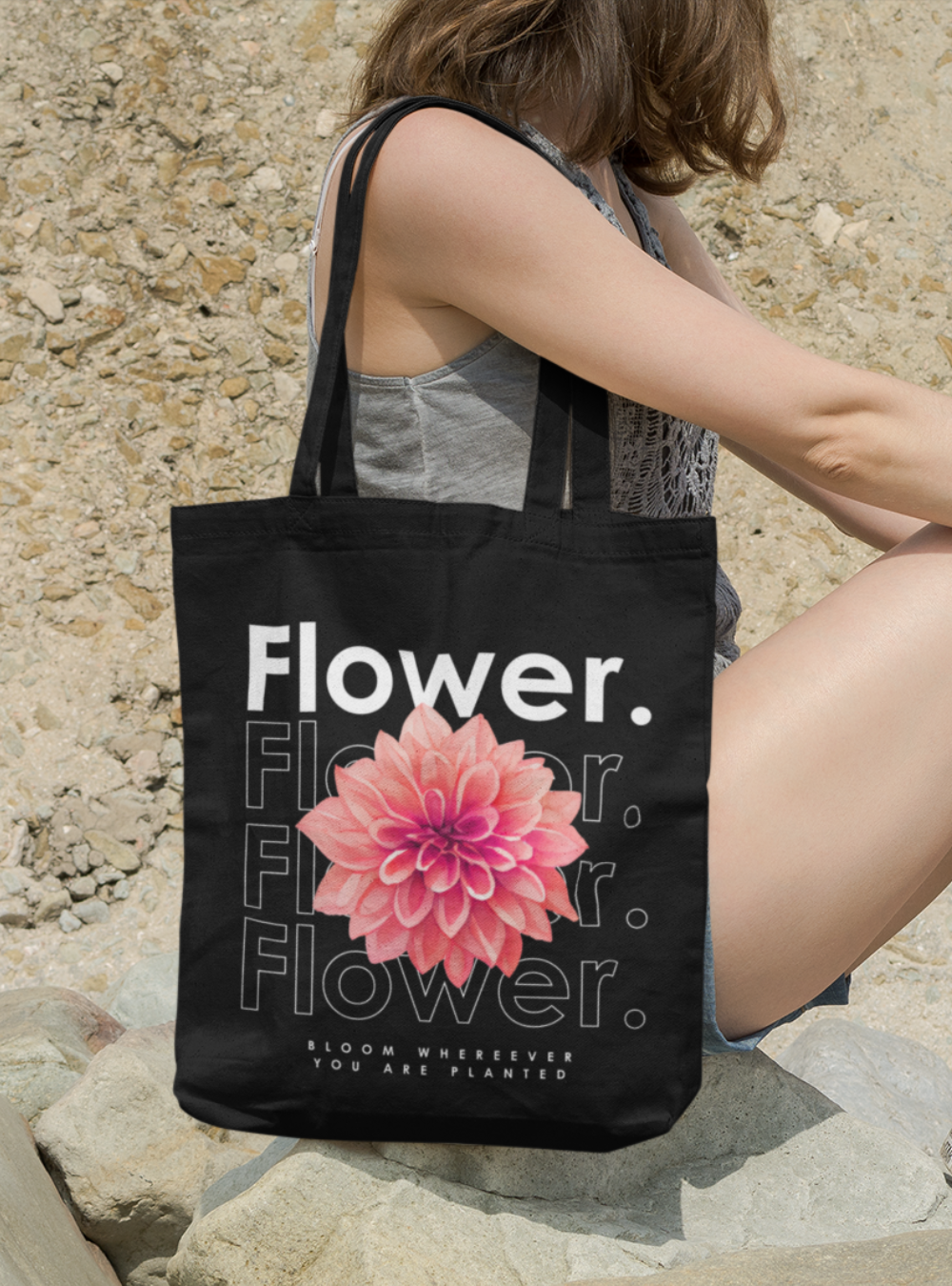 Flower. | Premium Organic Tote Bag