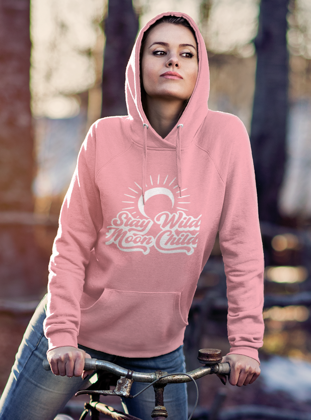 Stay Wild Moon Child | Premium Organic Unisex Hoodie