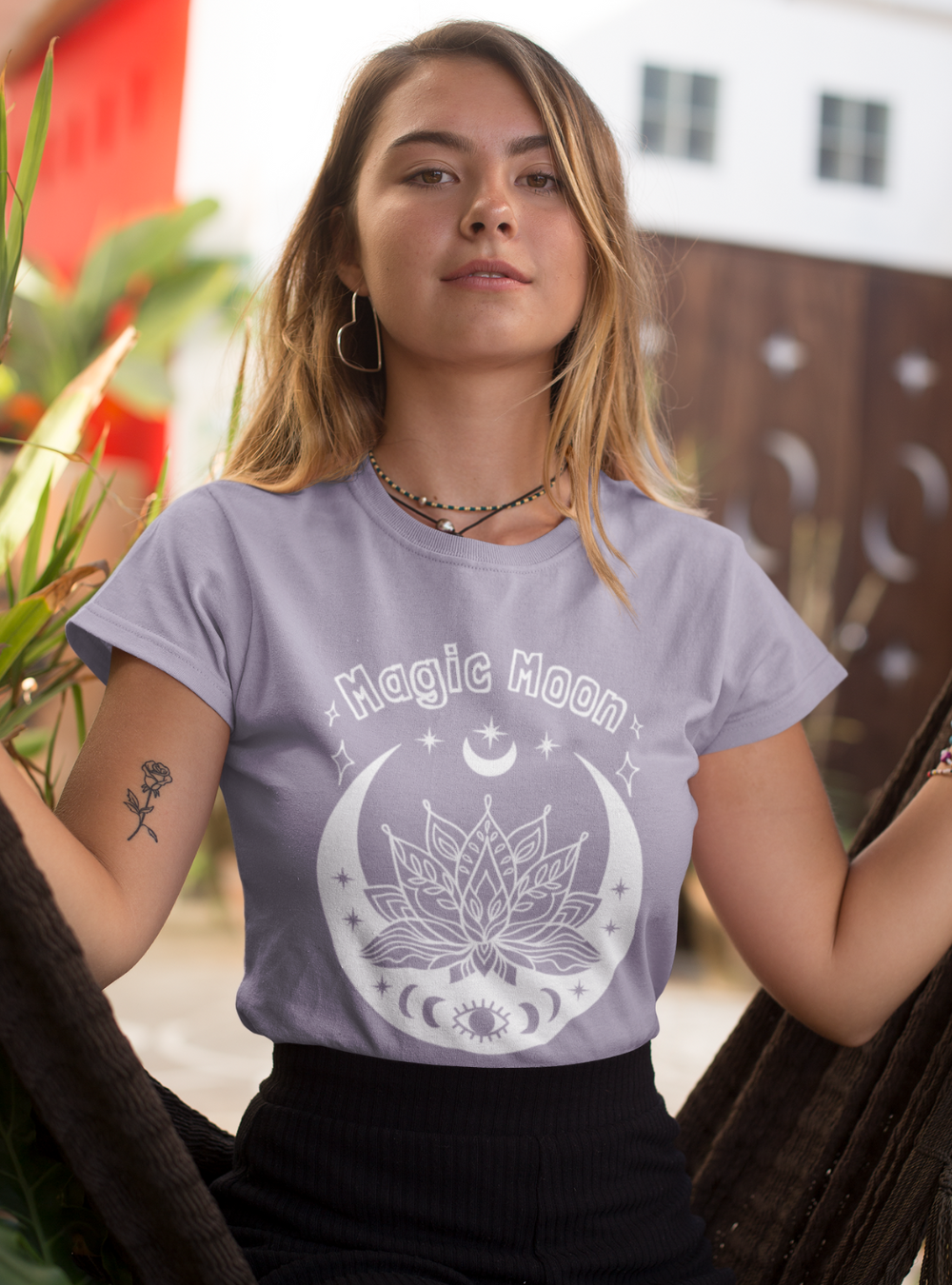 Magic Moon | Premium Organic Ladies T-Shirt