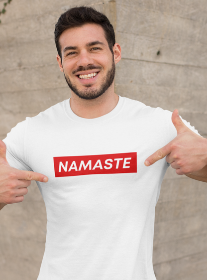 Namaste | Premium Organic Mens T-Shirt