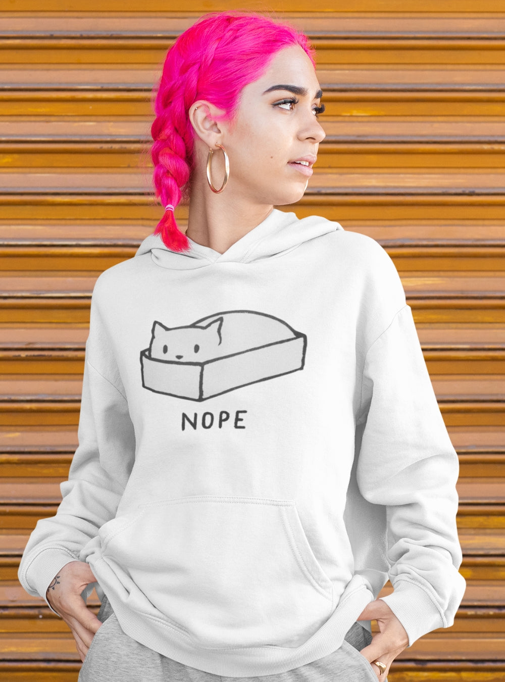 Nope | Premium Organic Unisex Hoodie