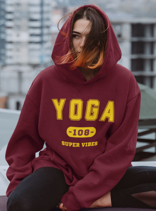 Yoga Super Vibes | Premium Organic Unisex Hoodie