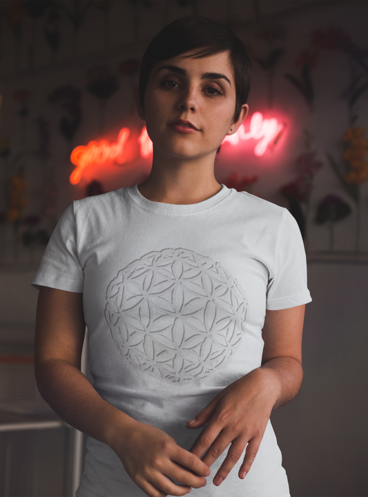Flower Of Life | Premium organic ladies t-shirt