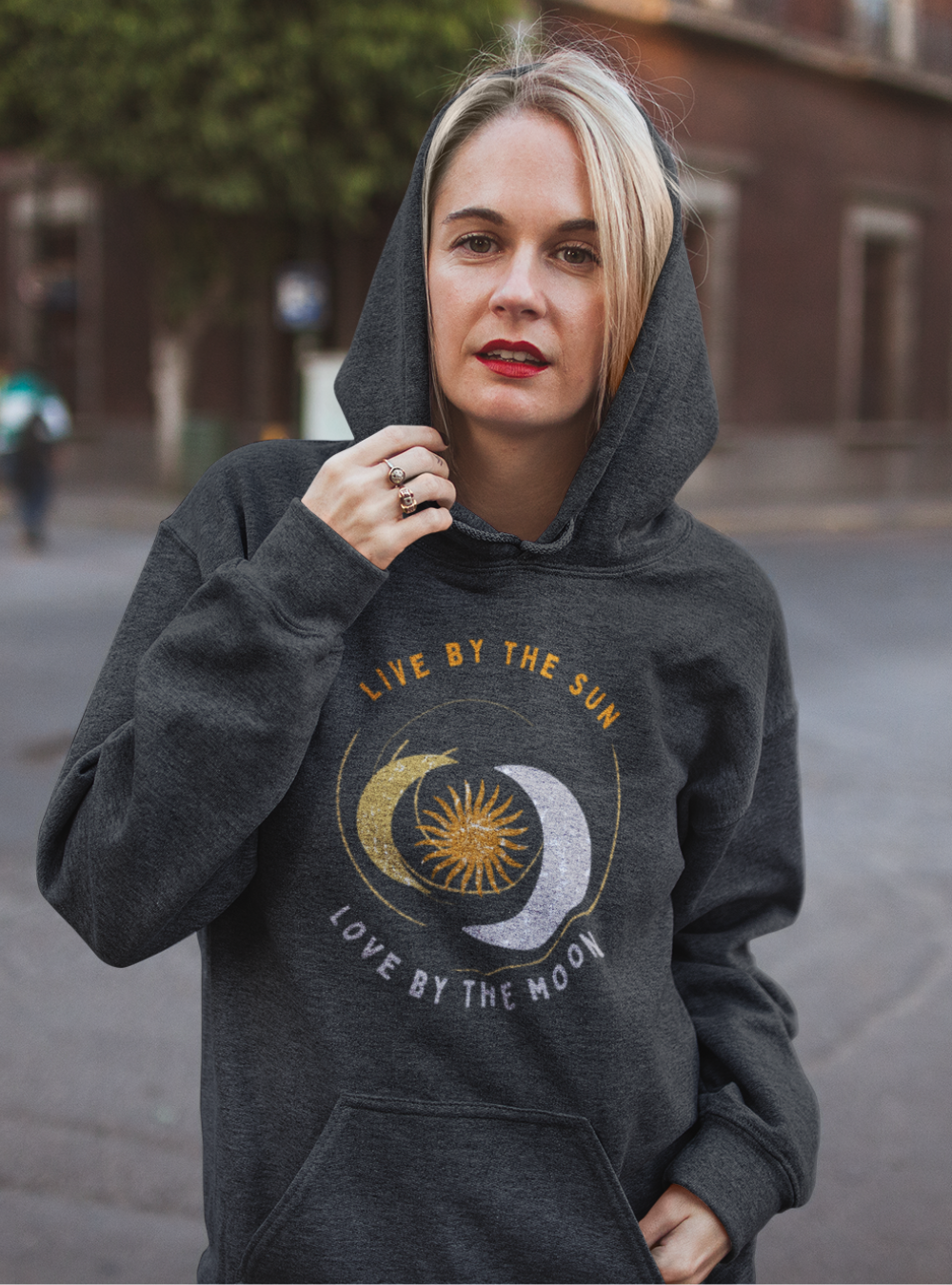 Live By The Sun | Premium Organic Unisex Hoodie