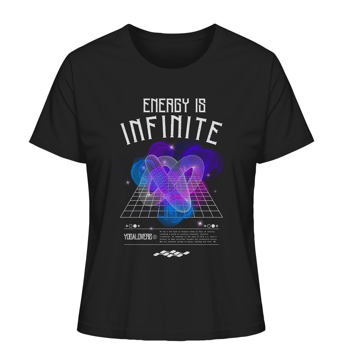 Infinite Energy | Premium Organic Ladies T-Shirt