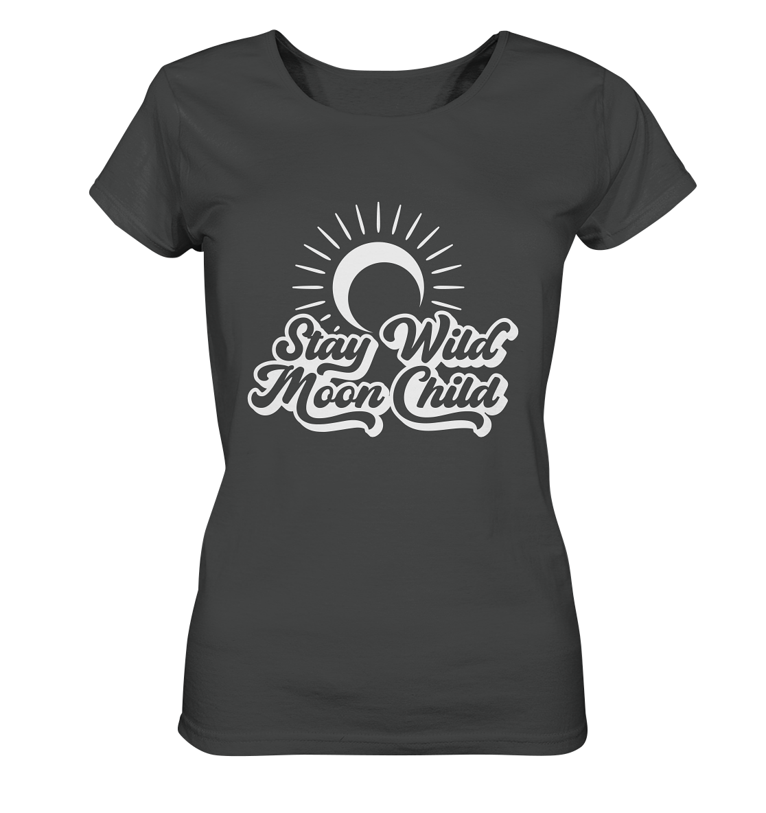 Stay Wild Moon Child | Premium Organic Ladies T-Shirt