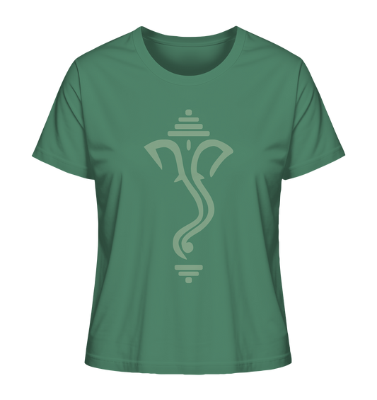 Simple Ganesha | Premium Organic Ladies T-Shirt